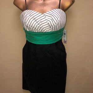 As you wish green black dress size 5 new with tags